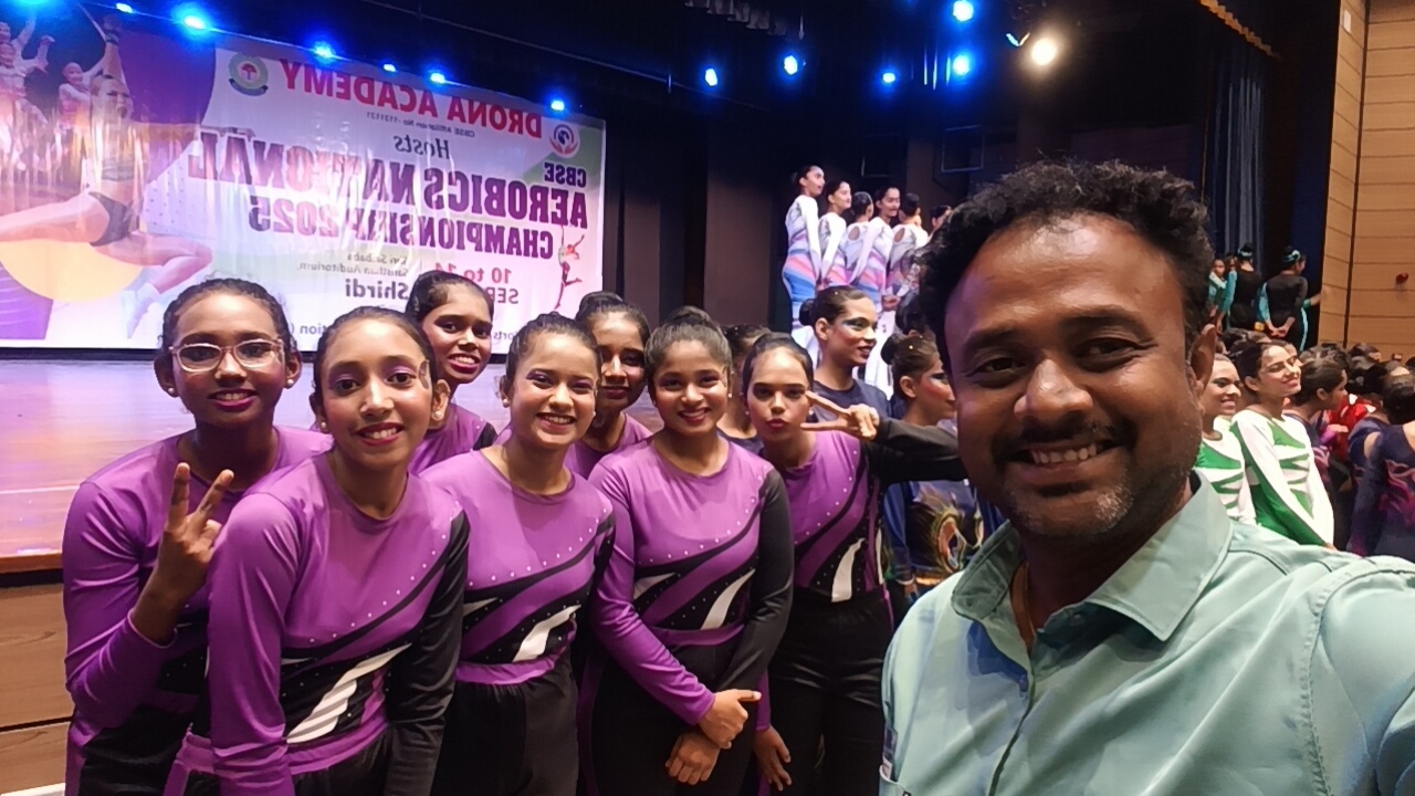 top aerobics group training Erode, youth fitness session Erode, professional gymnastics aerobics Erode