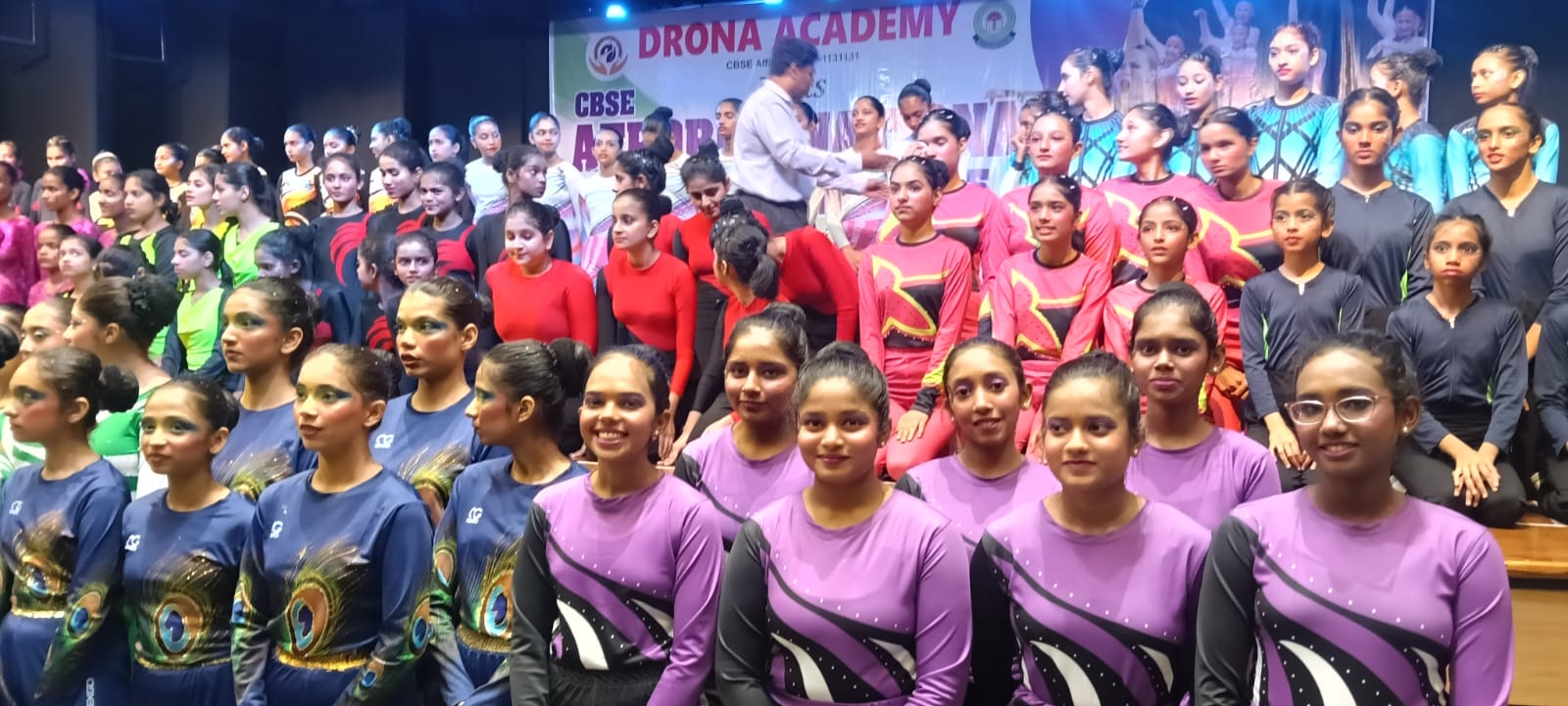 best aerobics performance Erode, youth fitness aerobics Erode, competitive gymnastics training